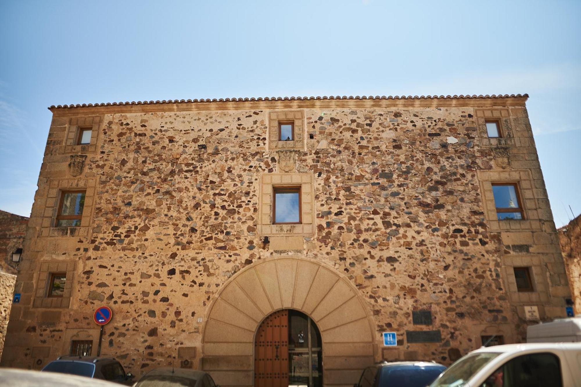 Hotel Casa Palacio Pereros Caces Esterno foto